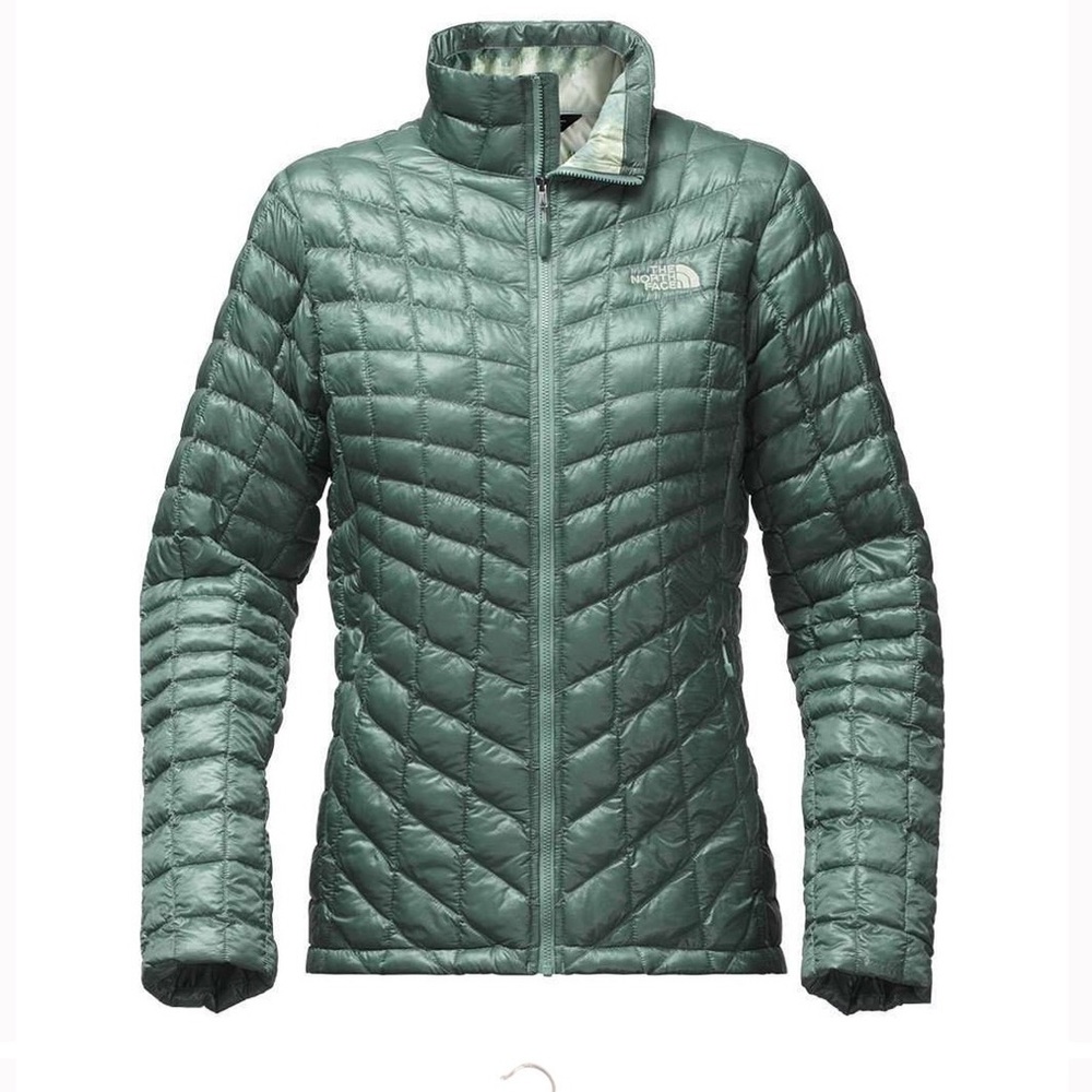 The North Face women olive green powerball Jacket